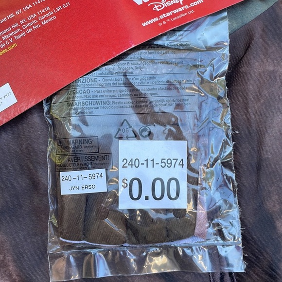 NEW-Star Wars Jyn Erso Halloween Costume Size Small - Picture 7 of 11